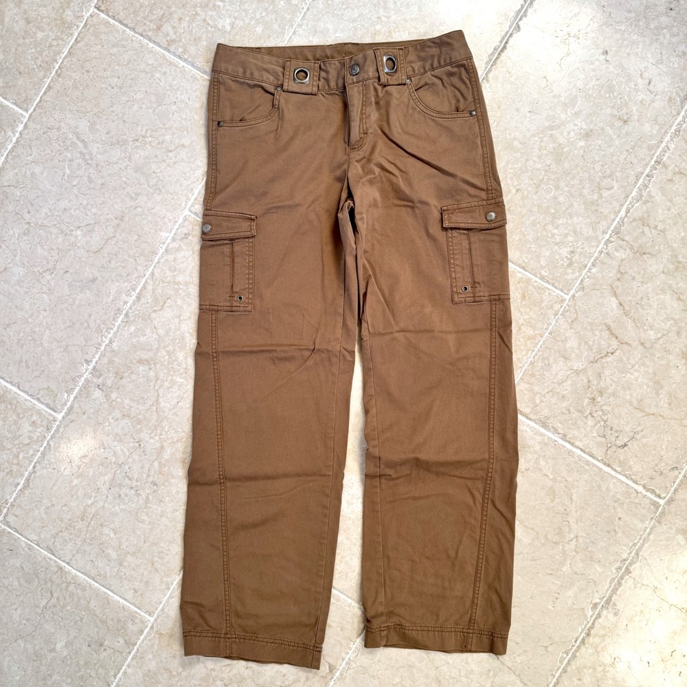 Athleta cargo pants, khaki color, size 10.  Women’s.